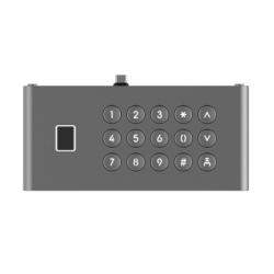 Módulo de Teclado y Huella Digital para Frente de Calle IP DS-KD9633-WBE6/ Conexión USB-C / 15 Botones / IP65 / IK07
