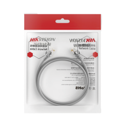 Cable de Parcheo (Patch Cord) / UTP / Cat. 6 (24 AWG) / 10 Metros (32.81 Pies) / Color Gris / Ideal para PoE+ / Interior