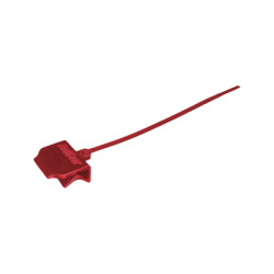 Clip-cincho Plástico para sujetar cable de detección lineal de temperatura en charolas de cable, paquete con 100 piezas