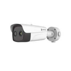 Bala IP Térmica 640 × 512 / Lente 35 mm / Termométrica / Detección de Temperatura / PoE+ / Exterior IP67 / Recubrimiento Anticorrosivo / MicroSD