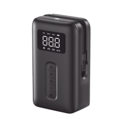 Inflador de Neumáticos | Compresor de Aire Portátil |  Bomba de Aire de 150 PSI | Flujo de Aire de 15L/Min | Con Batería Integrada | Cuenta con Luz LED | Ideal para coches, bicicletas, pelotas de motocicleta.