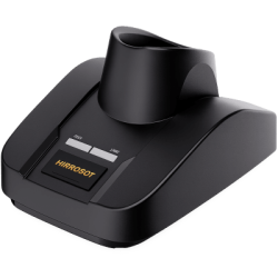 Base Inteligente para Lector Código de Barras Inalámbrico / Bluetooth 5.0 / Interfaces USB-Red-RS232 / Protocolos TCP-FTP-UDP-Serial / Carga Inalámbrica / IP40