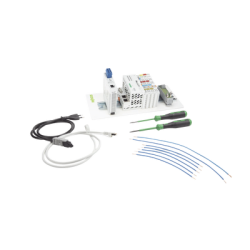 Starterkit Linux PFC200 Controller, 2ª Generación, 2 x ETHERNET, RS-232/RS-485, Entradas/Salidas Digitales, Programación Abierta CODESYS, e!COCKPIT