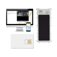 KIT Dispositivo de Seguimiento de Activos / Protección IP67 /  Recargable Li 9600 mAh / LTE Cat-M1/NB-IoT / Tamaño Compacto / Funciona con Energía Solar / + EPCOMGPSCODE + SIM500MB2Y