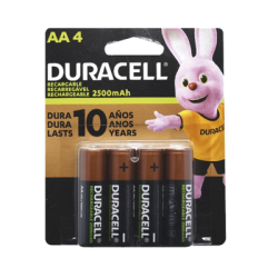 Batería Alcalina AA / DURACELL / 1.5 A No Recargable