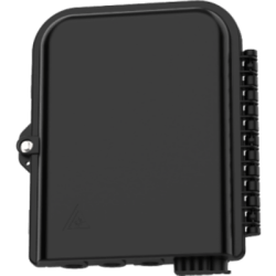 Cierre de Empalme para 24 fusiones de fibra óptica, Interior/Exterior, con 8 acopladores SC/APC y splitter 1x8 SC/APC Incluido, IP65, 3 Puertos para Fibra Troncal o Distribución