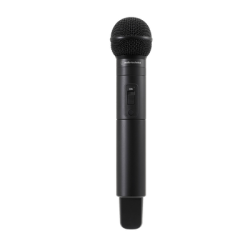 Transmisor mano con capsula de mic intercambiable