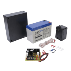 Fuente de 12 Vcc 1A / Para Control de Acceso / Con Batería de Respaldo Incluida LK712 / 